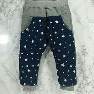 Gray Stars sweatpants. Kids   :)